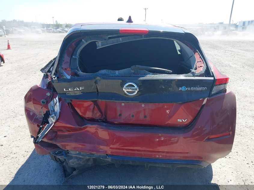 2019 Nissan Leaf S/Sl/Sv VIN: 1N4AZ1CP6KC300951 Lot: 12021279