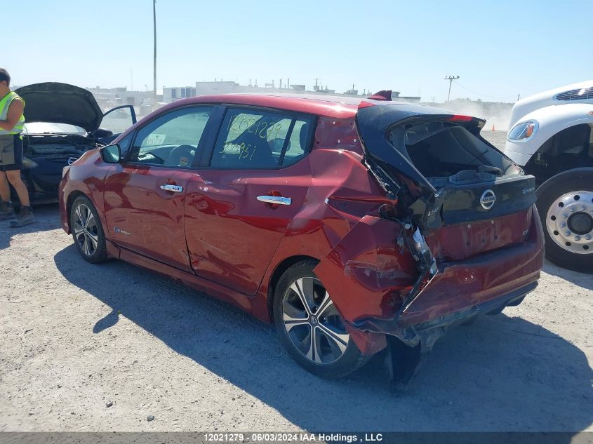 2019 Nissan Leaf S/Sl/Sv VIN: 1N4AZ1CP6KC300951 Lot: 12021279