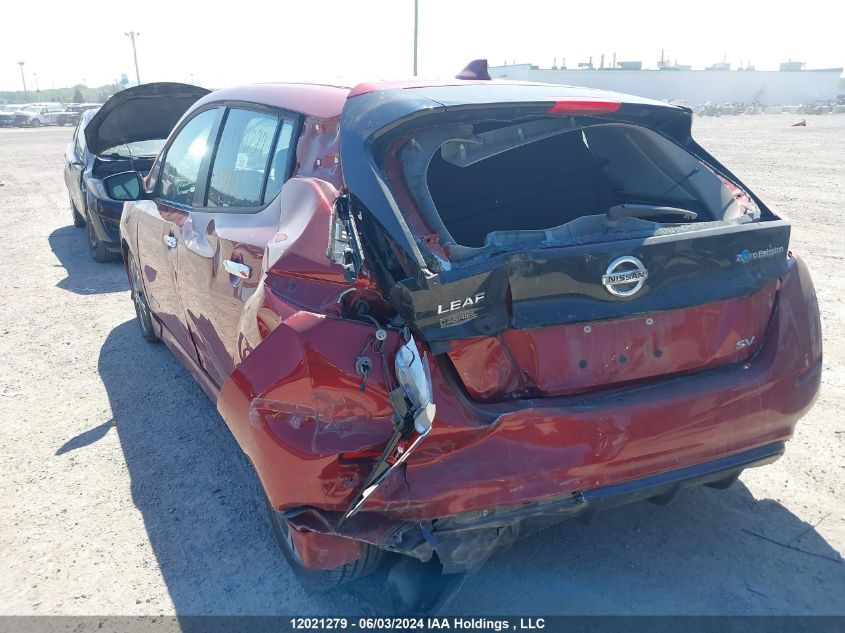 2019 Nissan Leaf S/Sl/Sv VIN: 1N4AZ1CP6KC300951 Lot: 12021279