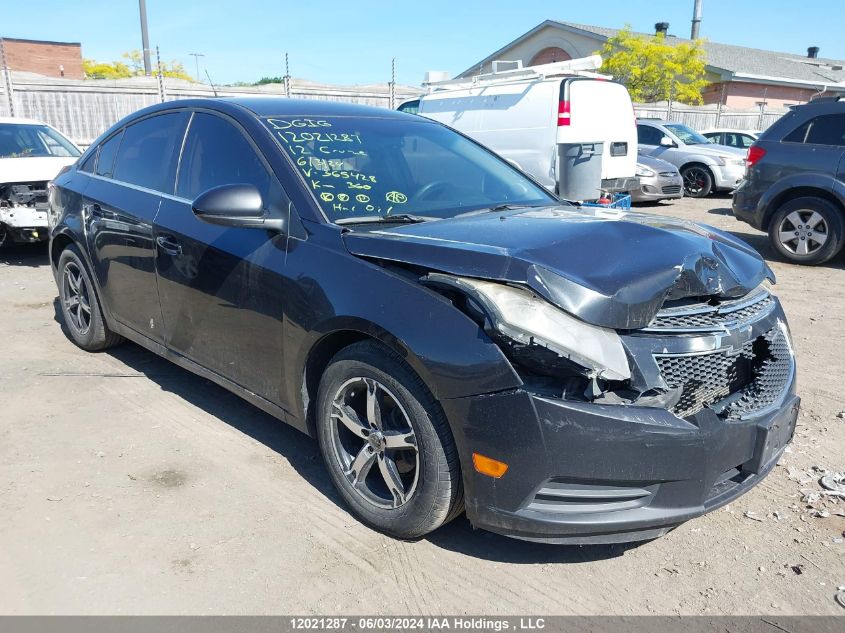 2012 Chevrolet Cruze VIN: 1G1PF5SC0C7365428 Lot: 12021287