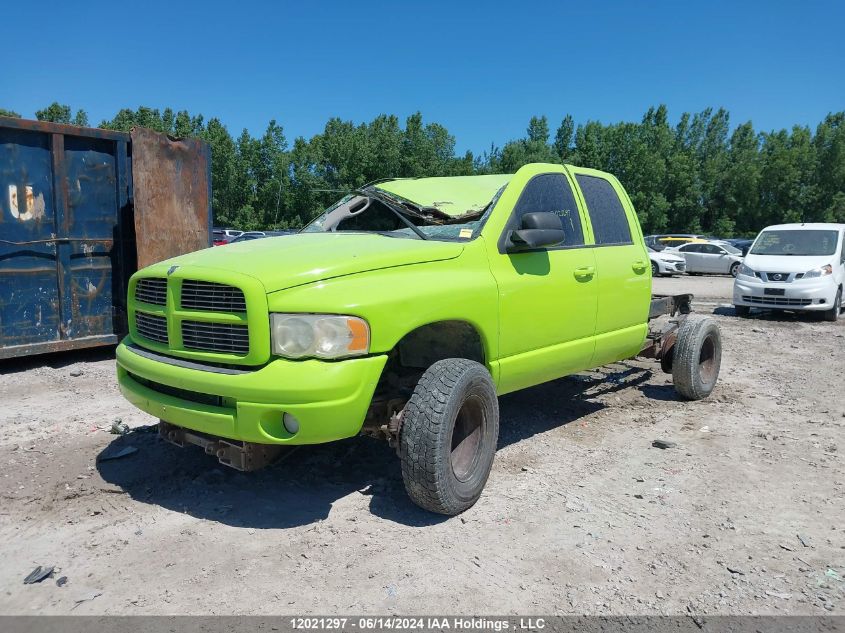 2004 Dodge Ram 2500 Slt/Laramie VIN: 3D7KU28C04G149331 Lot: 12021297