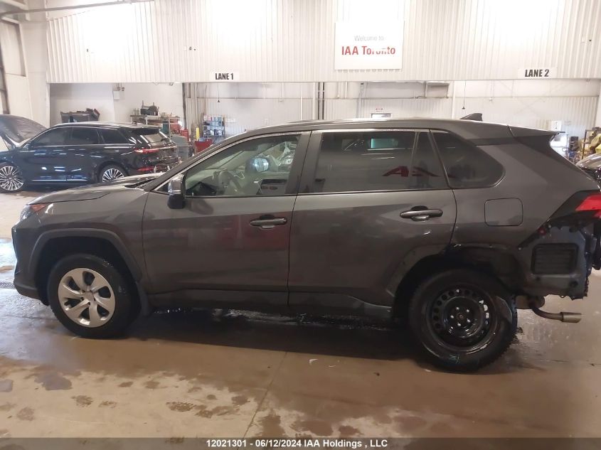 2022 Toyota Rav4 Le VIN: 2T3B1RFV8NC287461 Lot: 12021301