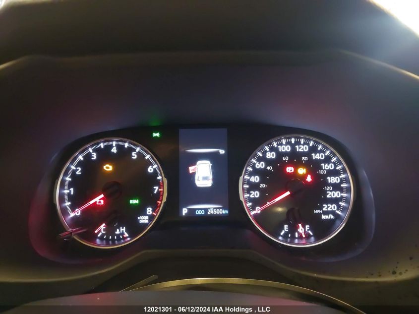 2022 Toyota Rav4 Le VIN: 2T3B1RFV8NC287461 Lot: 12021301