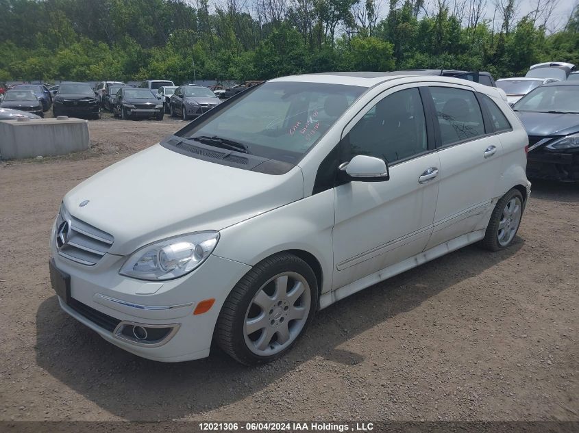 2008 Mercedes-Benz B-Class VIN: WDDFH34X08J329157 Lot: 12021306