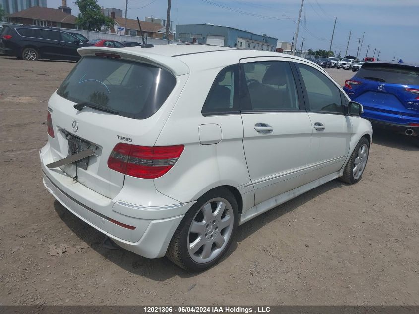 2008 Mercedes-Benz B-Class VIN: WDDFH34X08J329157 Lot: 12021306