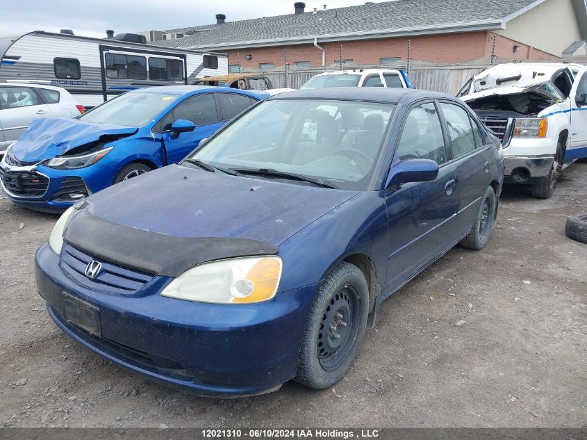 2003 Honda Civic Sdn VIN: 2HGES16693H936296 Lot: 12021310