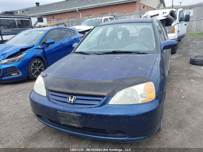 2003 Honda Civic Sdn VIN: 2HGES16693H936296 Lot: 12021310