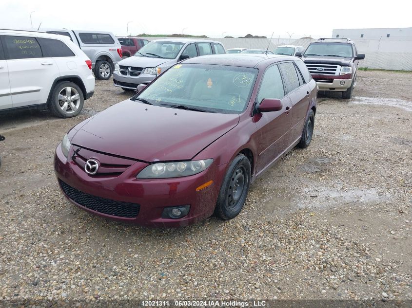 2006 Mazda 6 S VIN: 1YVHP83D565M37428 Lot: 12021311