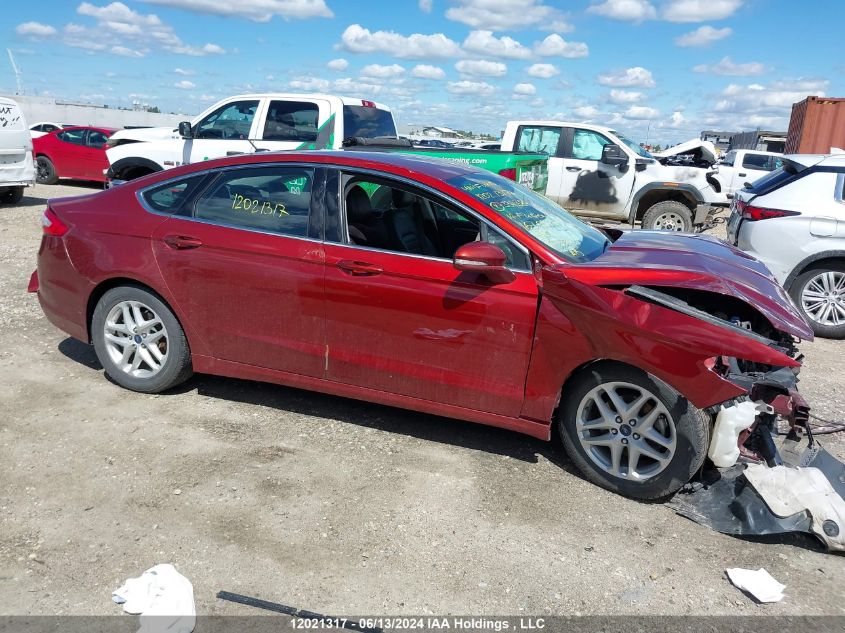 2014 Ford Fusion Se VIN: 3FA6P0HDXER334384 Lot: 12021317