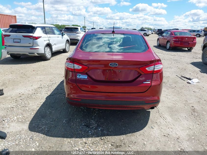 2014 Ford Fusion Se VIN: 3FA6P0HDXER334384 Lot: 12021317