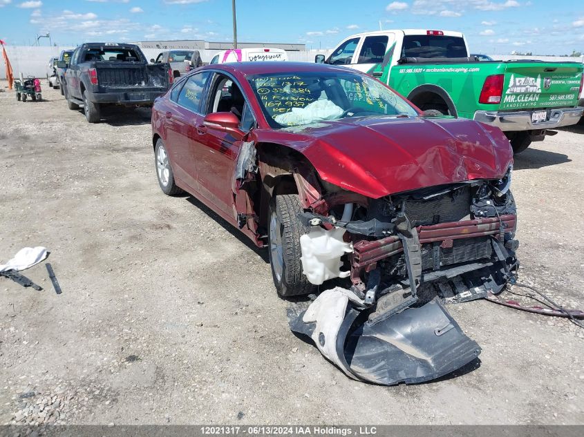 2014 Ford Fusion Se VIN: 3FA6P0HDXER334384 Lot: 12021317