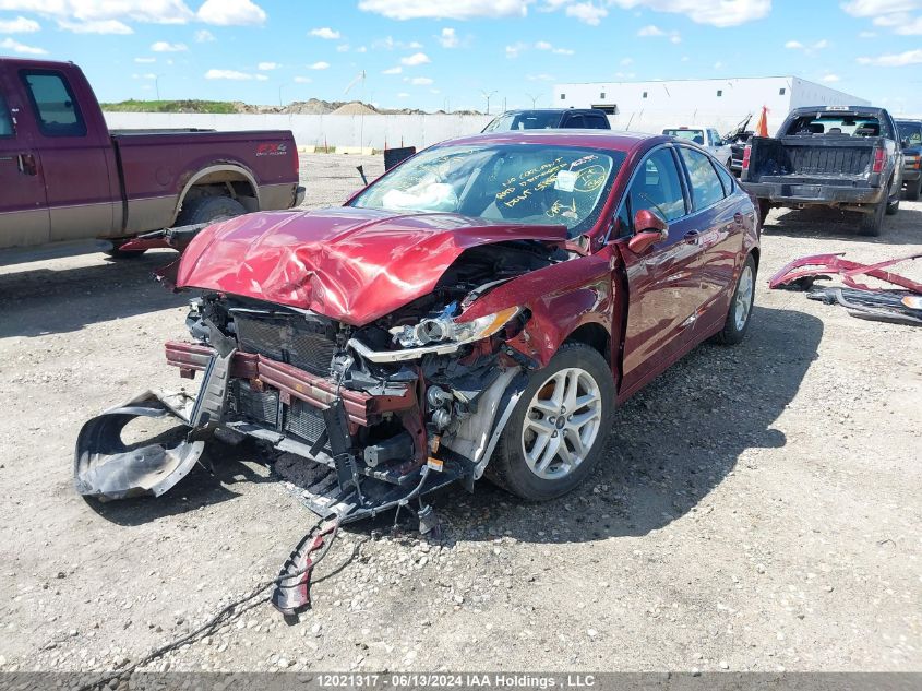 2014 Ford Fusion Se VIN: 3FA6P0HDXER334384 Lot: 12021317