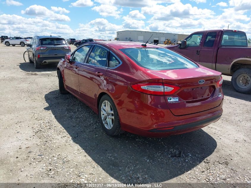 2014 Ford Fusion Se VIN: 3FA6P0HDXER334384 Lot: 12021317