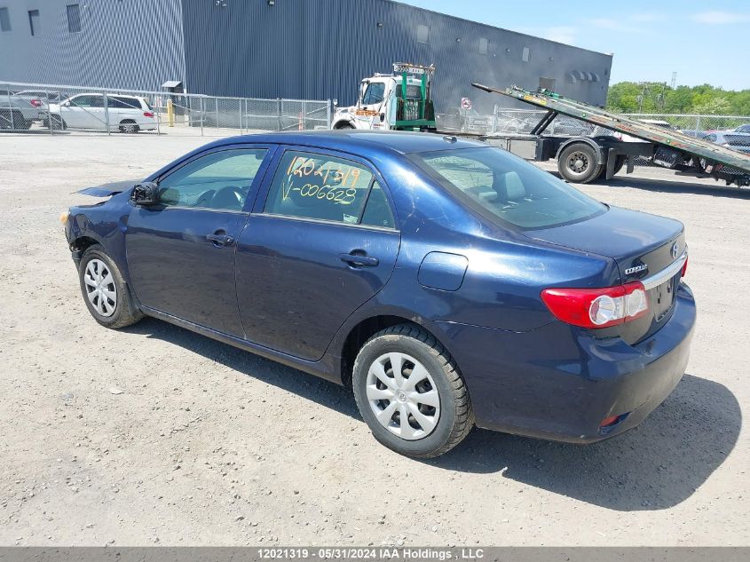 2013 Toyota Corolla Ce/Le/S VIN: 2T1BU4EE2DC006628 Lot: 12021319