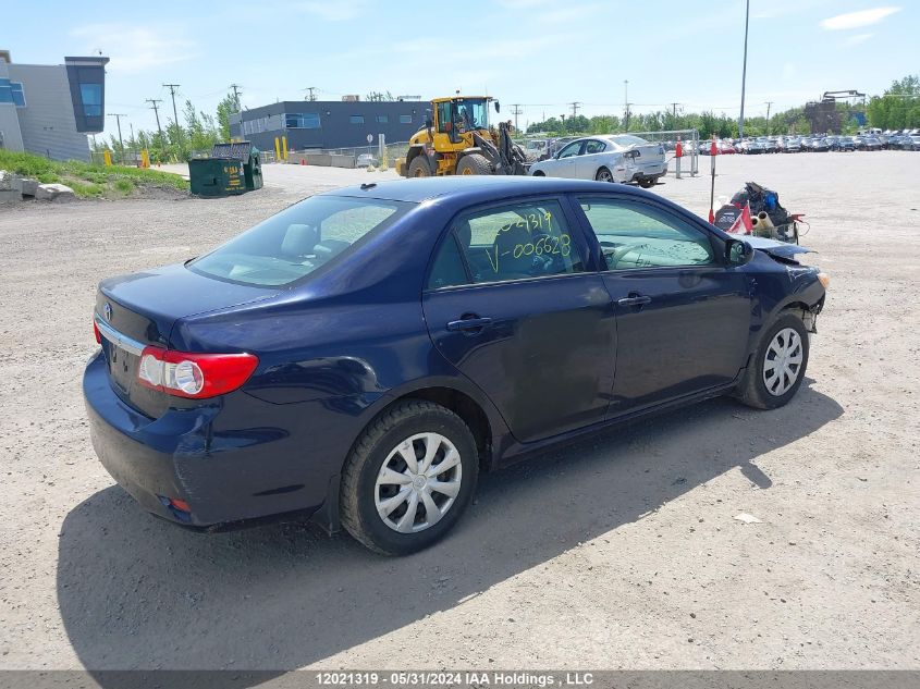 2013 Toyota Corolla Ce/Le/S VIN: 2T1BU4EE2DC006628 Lot: 12021319