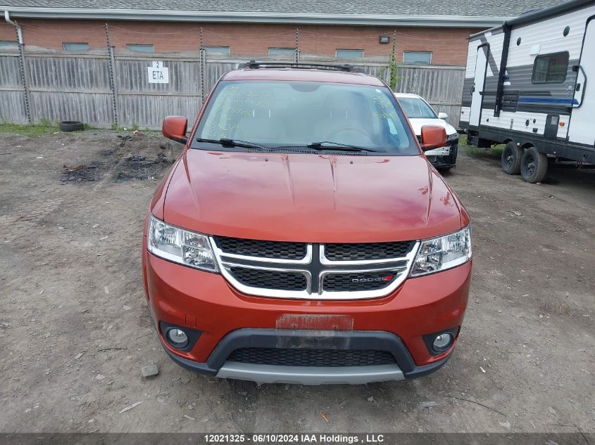 2014 Dodge Journey Sxt VIN: 3C4PDCCG6ET283480 Lot: 12021325