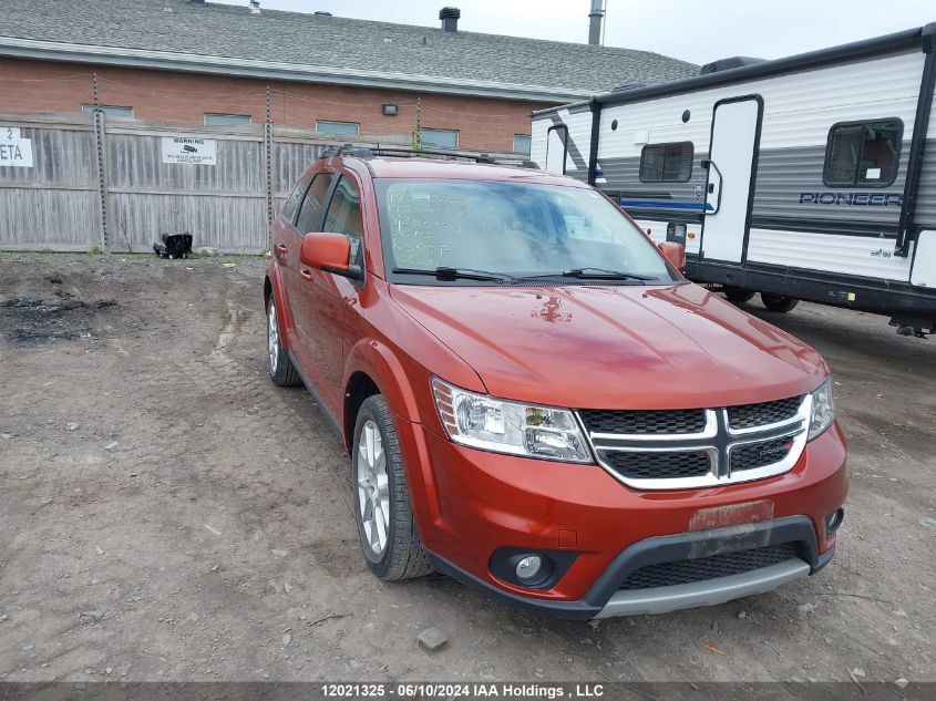 2014 Dodge Journey Sxt VIN: 3C4PDCCG6ET283480 Lot: 12021325