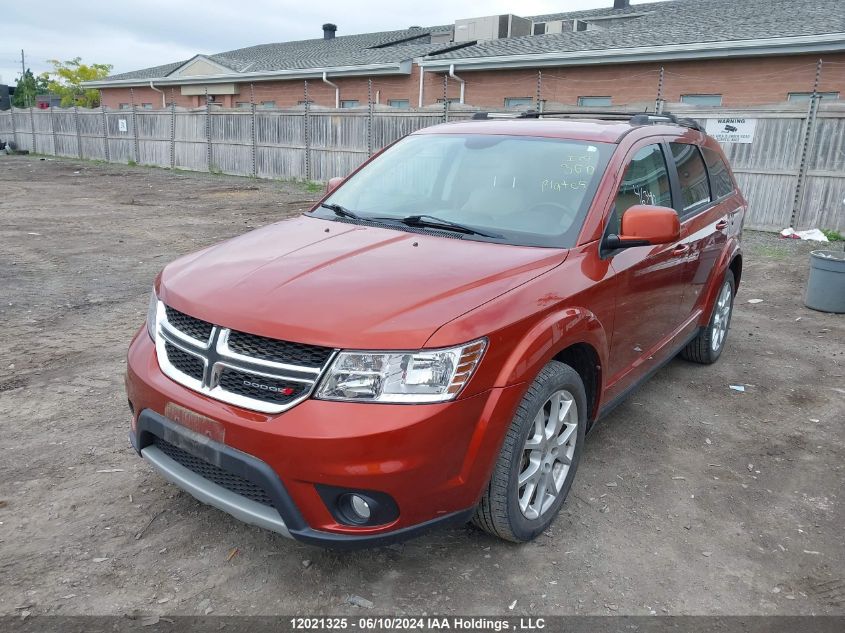 2014 Dodge Journey Sxt VIN: 3C4PDCCG6ET283480 Lot: 12021325