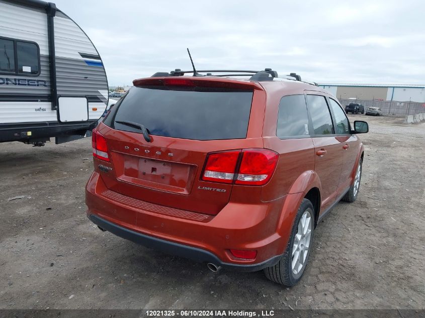 2014 Dodge Journey Sxt VIN: 3C4PDCCG6ET283480 Lot: 12021325