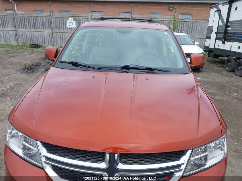 2014 Dodge Journey Sxt VIN: 3C4PDCCG6ET283480 Lot: 12021325