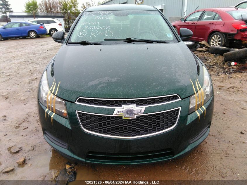 2014 Chevrolet Cruze VIN: 1G1PL5SH0E7372063 Lot: 12021326