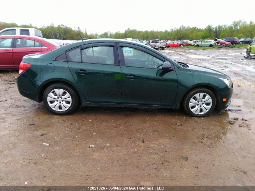 2014 Chevrolet Cruze VIN: 1G1PL5SH0E7372063 Lot: 12021326