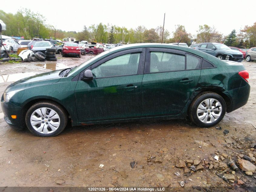 2014 Chevrolet Cruze VIN: 1G1PL5SH0E7372063 Lot: 12021326