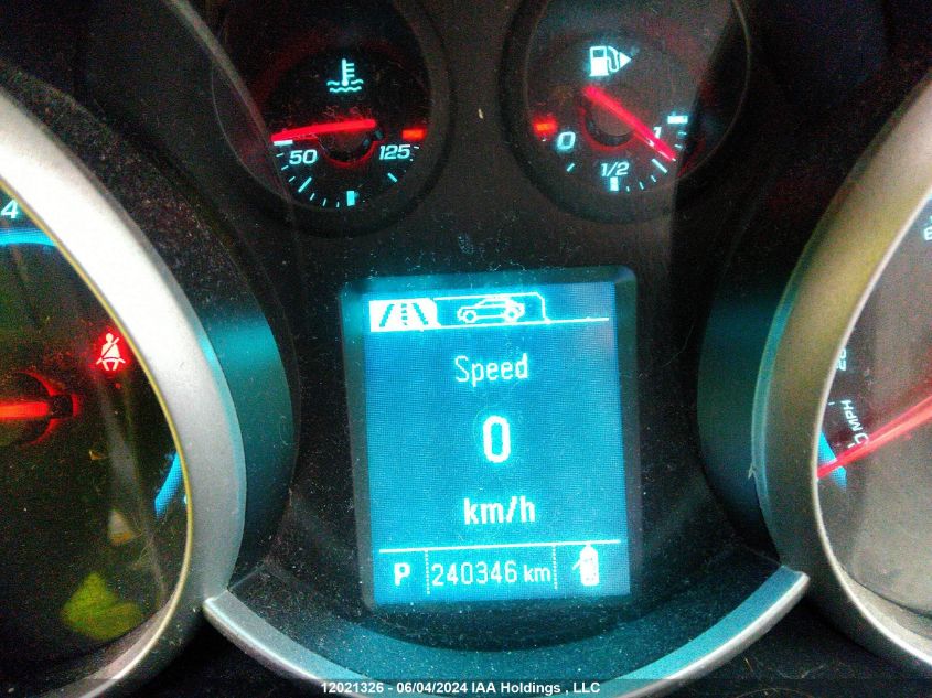 2014 Chevrolet Cruze VIN: 1G1PL5SH0E7372063 Lot: 12021326