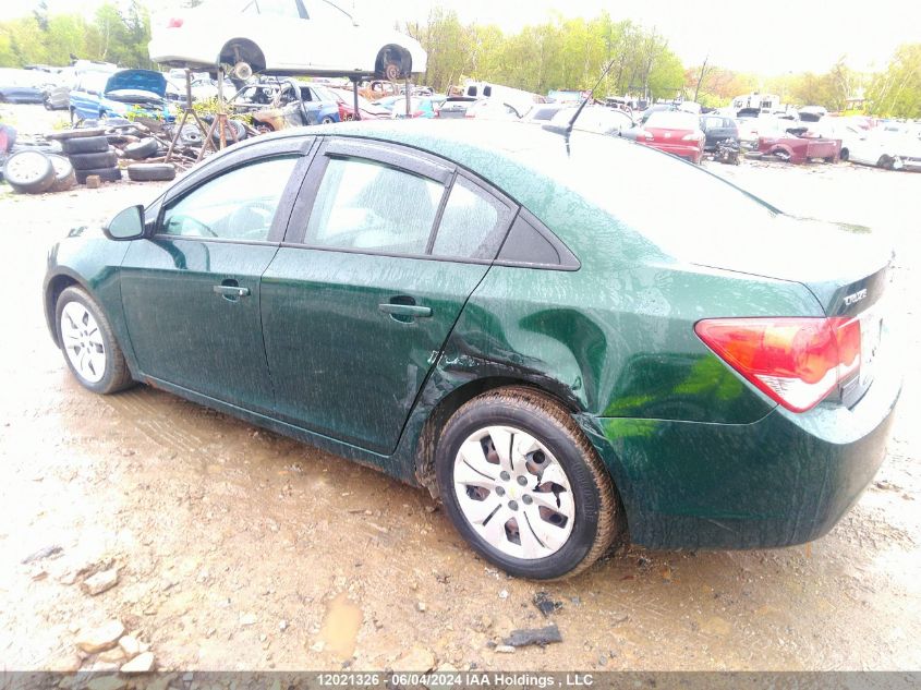 2014 Chevrolet Cruze VIN: 1G1PL5SH0E7372063 Lot: 12021326