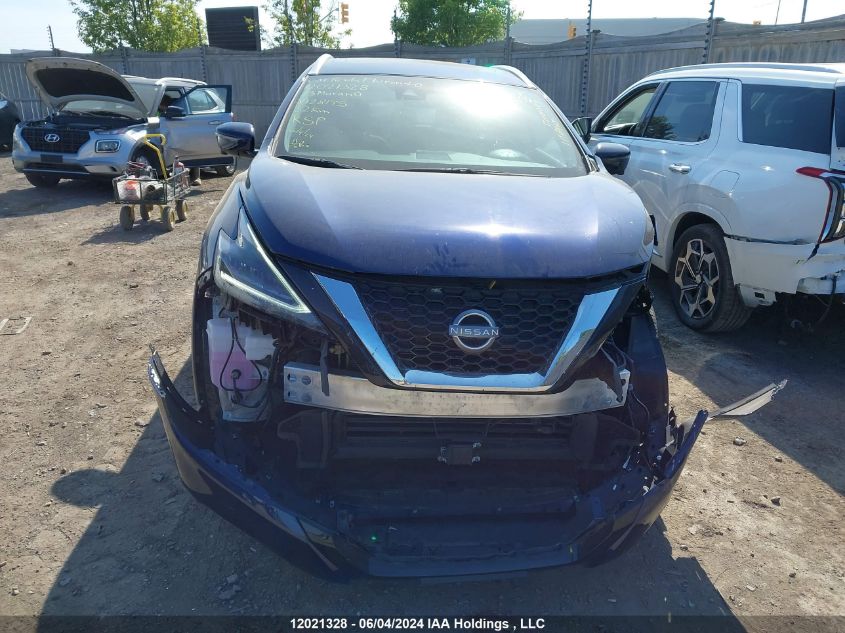 2023 Nissan Murano Sl VIN: 5N1AZ2CS7PC128145 Lot: 12021328