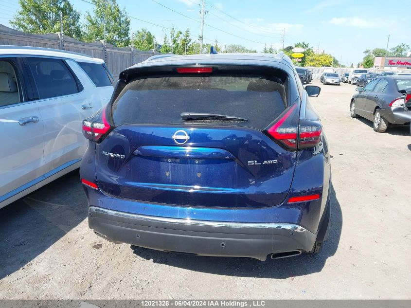 2023 Nissan Murano Sl VIN: 5N1AZ2CS7PC128145 Lot: 12021328