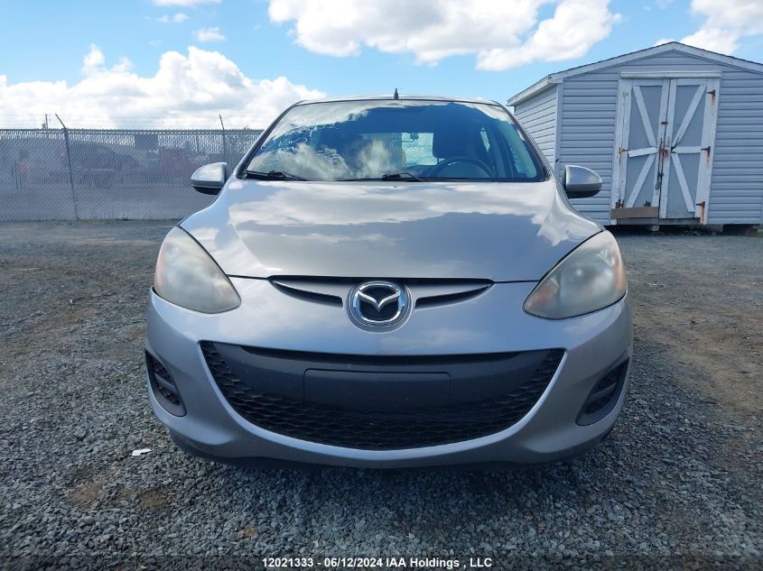 2011 Mazda Mazda2 VIN: JM1DE1HY9B0122832 Lot: 12021333