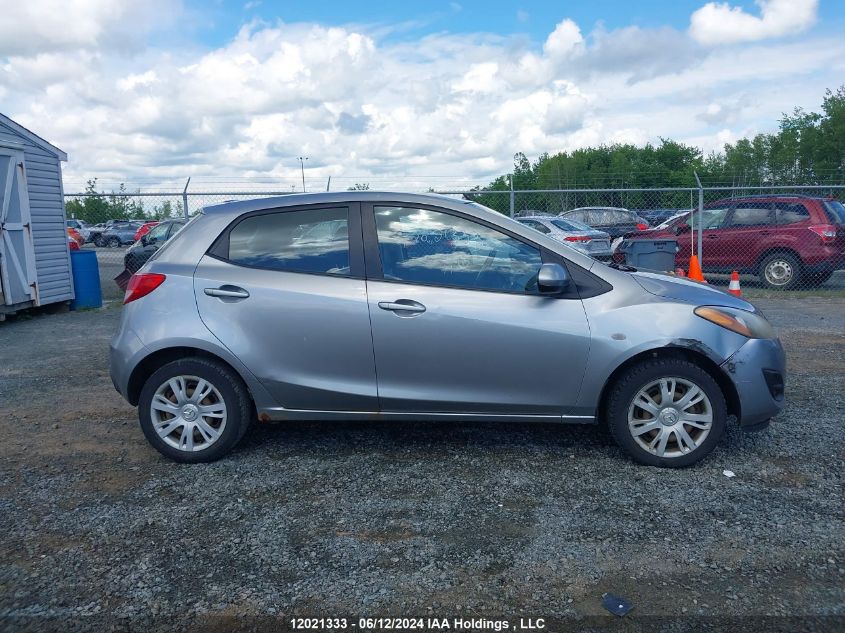 2011 Mazda Mazda2 VIN: JM1DE1HY9B0122832 Lot: 12021333