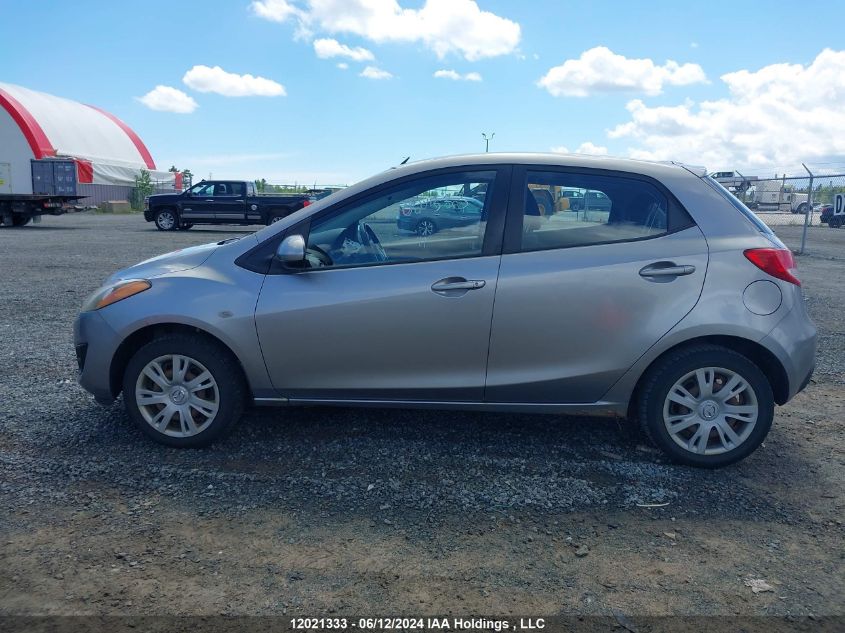 2011 Mazda Mazda2 VIN: JM1DE1HY9B0122832 Lot: 12021333