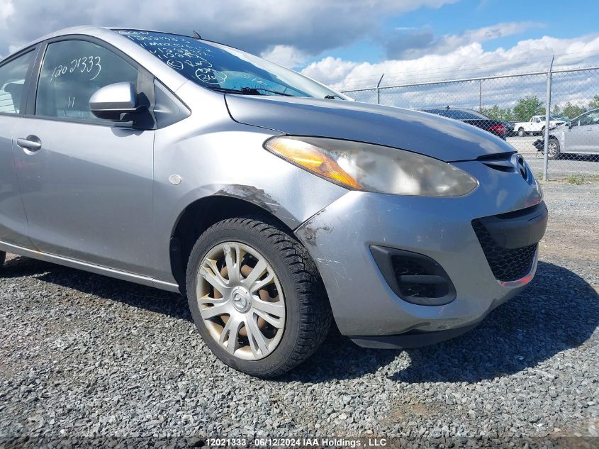 2011 Mazda Mazda2 VIN: JM1DE1HY9B0122832 Lot: 12021333