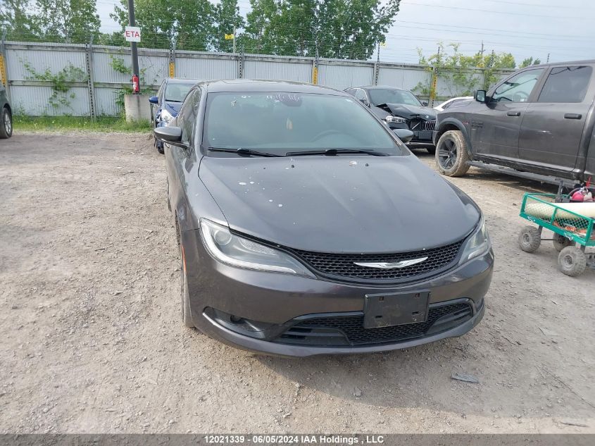 2015 Chrysler 200 S VIN: 1C3CCCDG8FN511176 Lot: 12021339