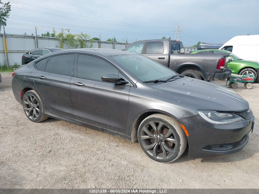 2015 Chrysler 200 S VIN: 1C3CCCDG8FN511176 Lot: 12021339