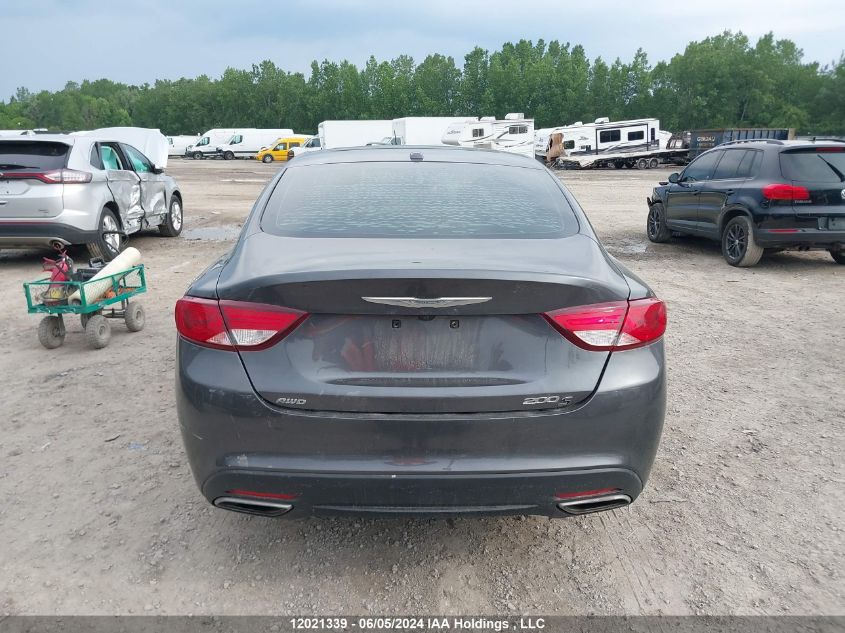 2015 Chrysler 200 S VIN: 1C3CCCDG8FN511176 Lot: 12021339