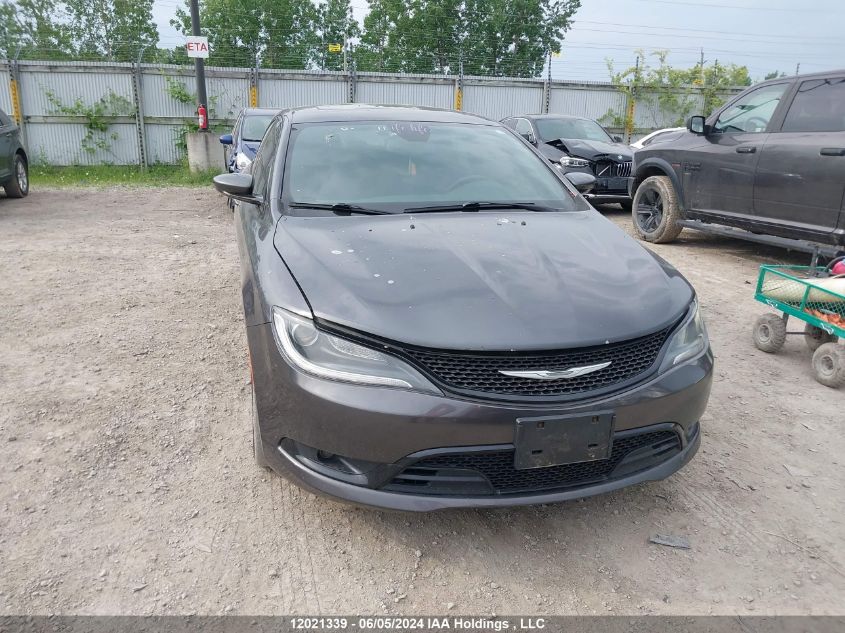 2015 Chrysler 200 S VIN: 1C3CCCDG8FN511176 Lot: 12021339