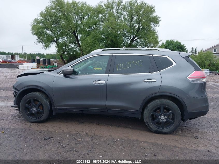 2015 Nissan Rogue VIN: 5N1AT2MV7FC901625 Lot: 12021342