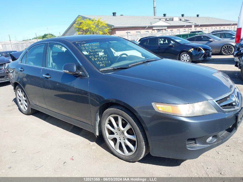 2006 Acura Tsx VIN: JH4CL968X6C802003 Lot: 12021355