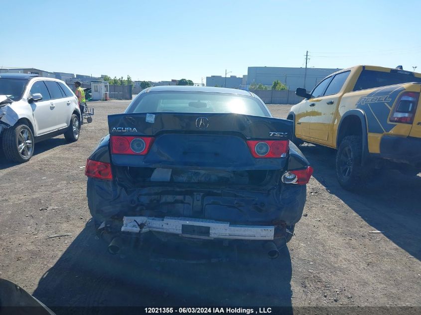 2006 Acura Tsx VIN: JH4CL968X6C802003 Lot: 12021355