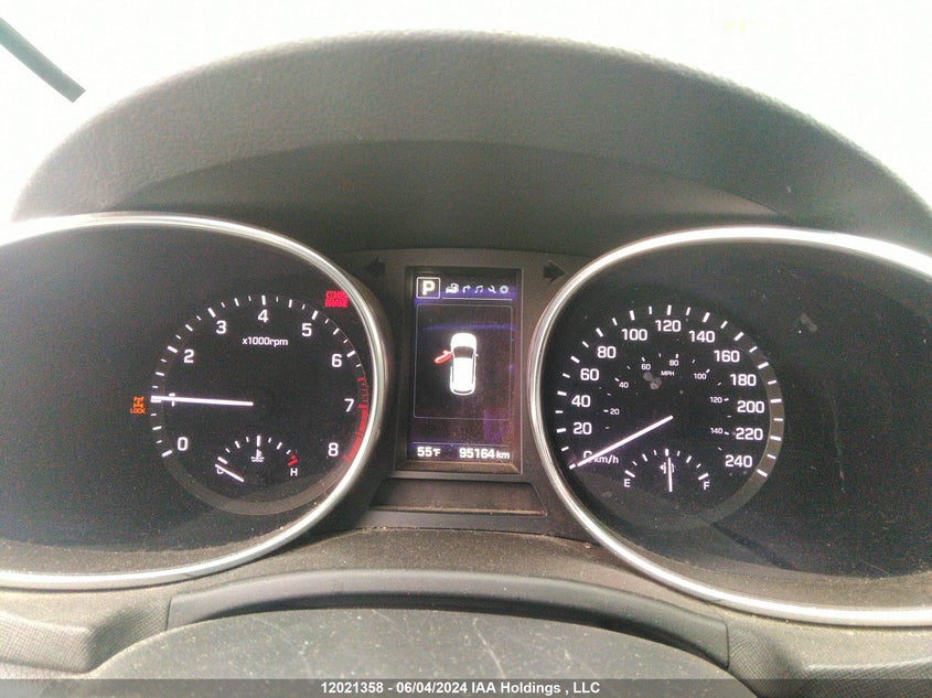 2017 Hyundai Santa Fe Sport VIN: 5XYZUDLA5HG422410 Lot: 12021358