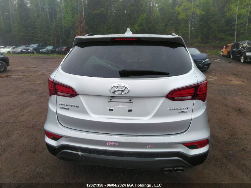 2017 Hyundai Santa Fe Sport VIN: 5XYZUDLA5HG422410 Lot: 12021358