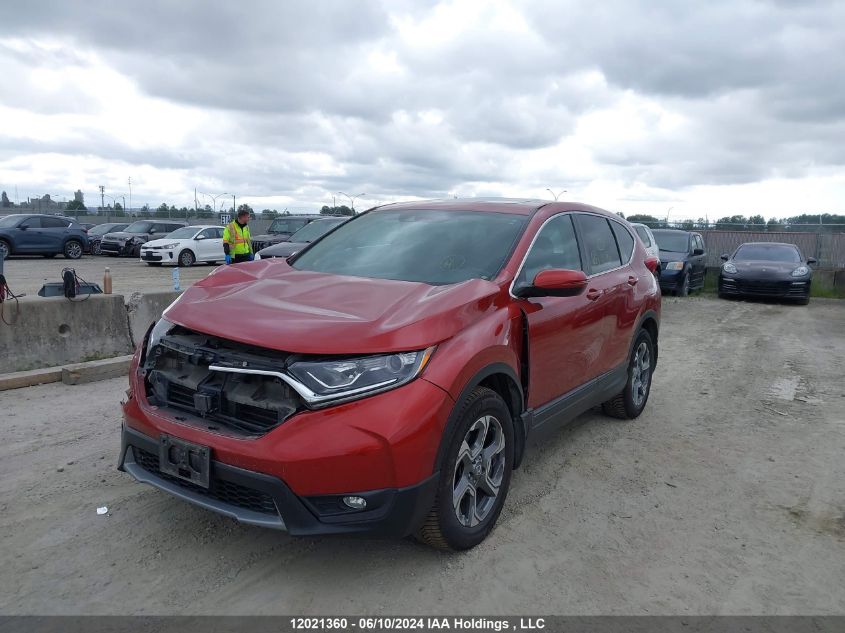 2017 Honda Cr-V VIN: 2HKRW2H86HH135087 Lot: 12021360