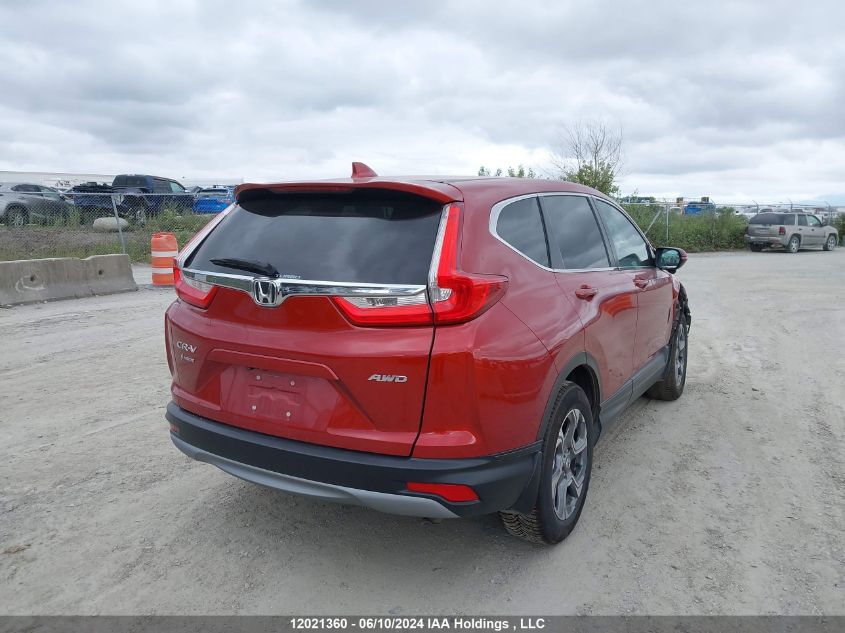 2017 Honda Cr-V VIN: 2HKRW2H86HH135087 Lot: 12021360