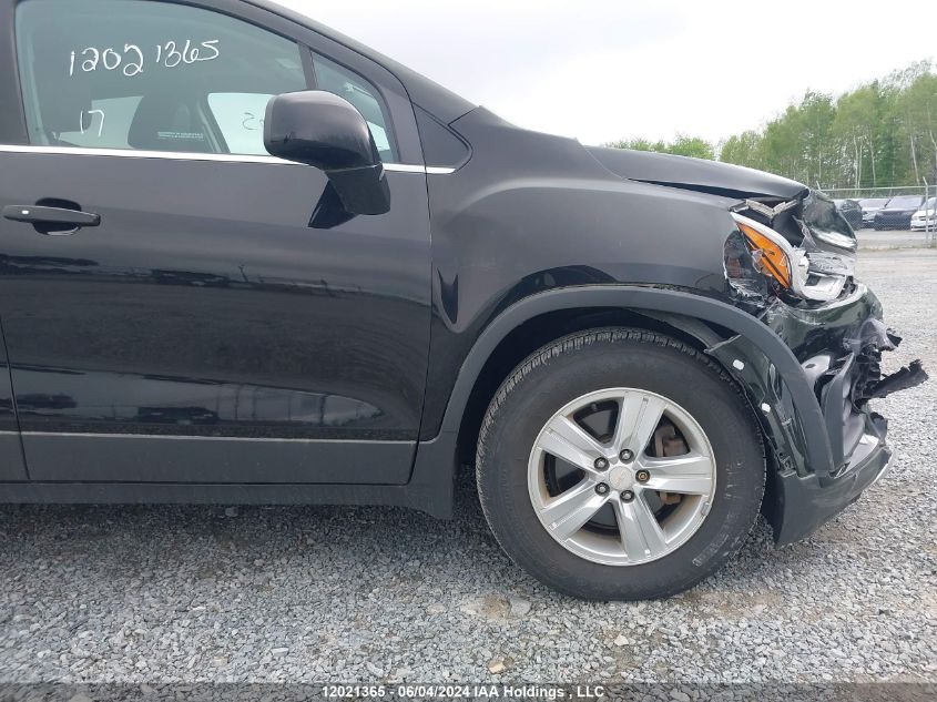 2017 Chevrolet Trax VIN: 3GNCJLSB6HL255767 Lot: 12021365