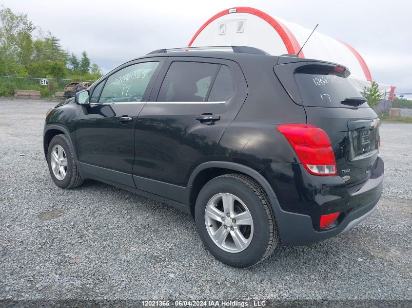 2017 Chevrolet Trax VIN: 3GNCJLSB6HL255767 Lot: 12021365