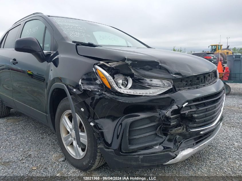 2017 Chevrolet Trax VIN: 3GNCJLSB6HL255767 Lot: 12021365