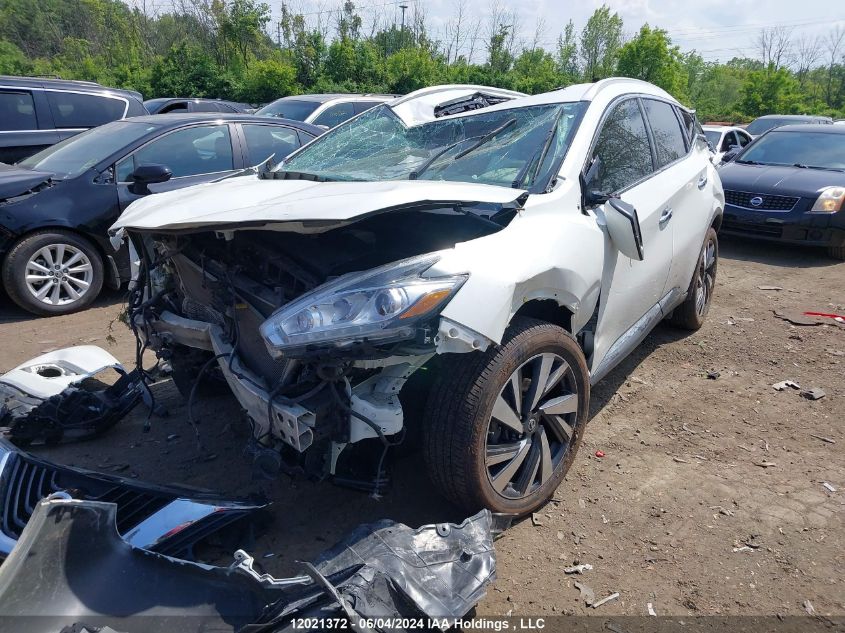 2018 Nissan Murano S/Sl/Sv/Platinum VIN: 5N1AZ2MH4JN115173 Lot: 12021372